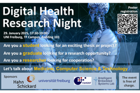 Digital Health Research Night on 29th January, 2025